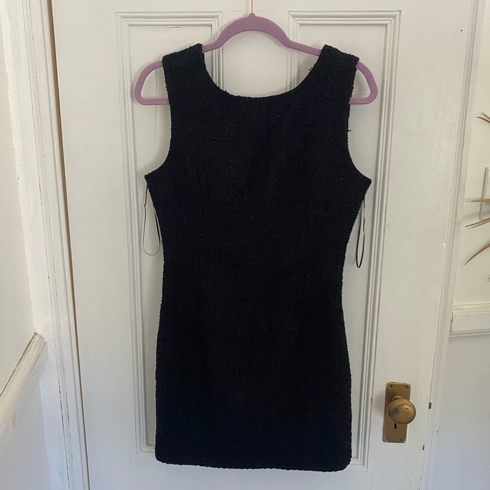 Endless Rose mini sheath dress in black